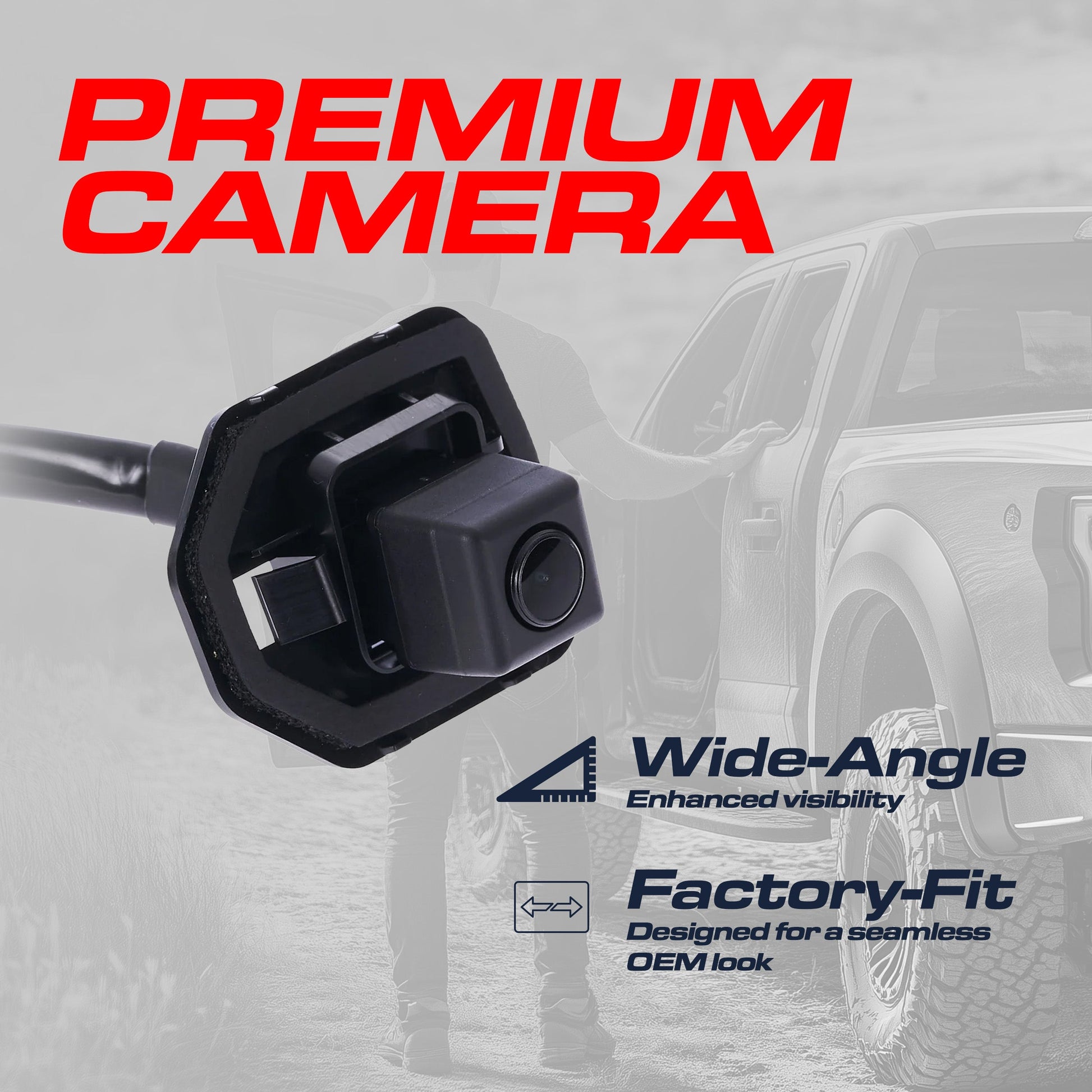 Nissan Altima OEM backup camera module, Master Tailgaters, black plastic housing on Tampa Home & Garden Store