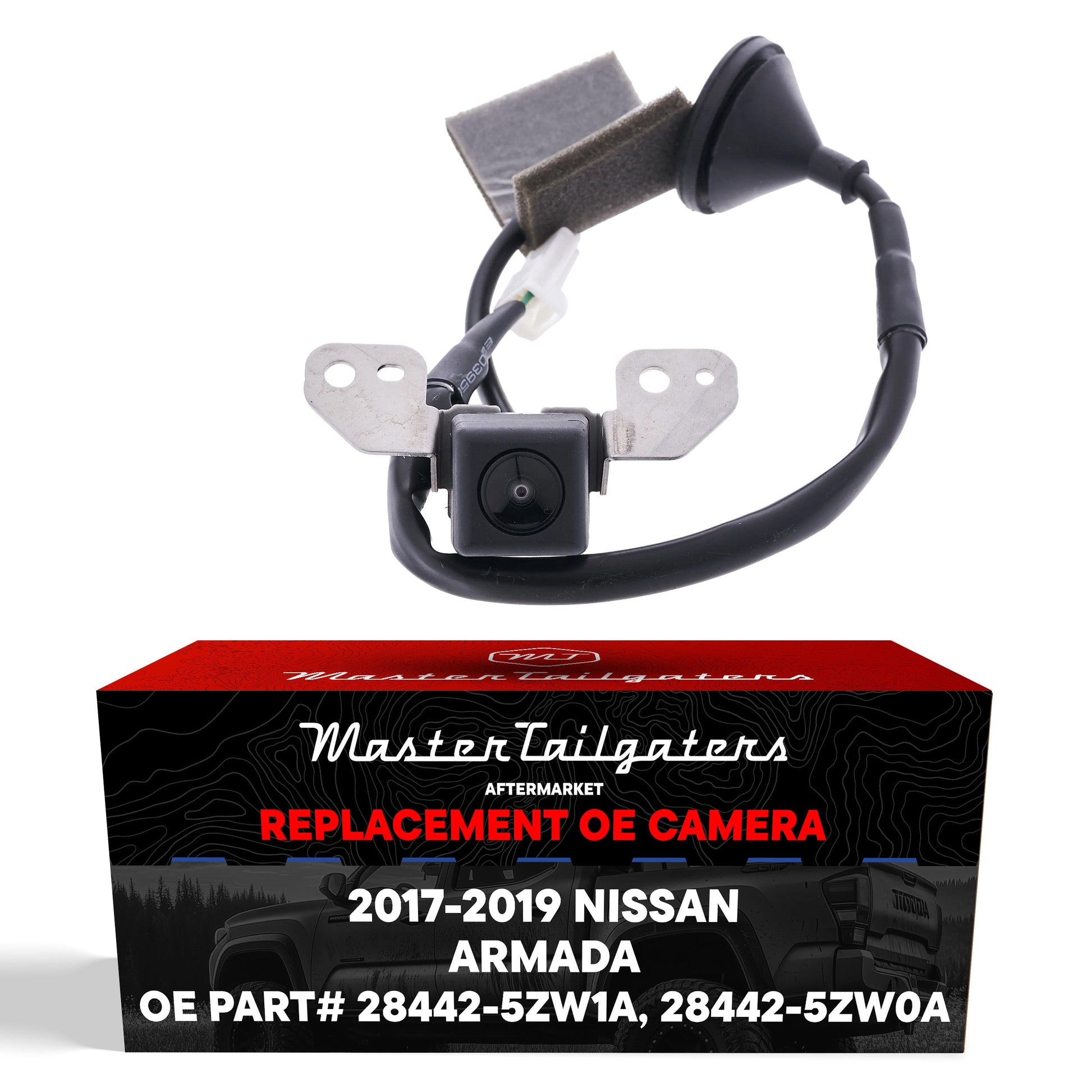 Master Tailgaters Nissan Armada OEM backup camera for 2017–2019 Lower SV with wiring harness on Tampa Home & Garden Store