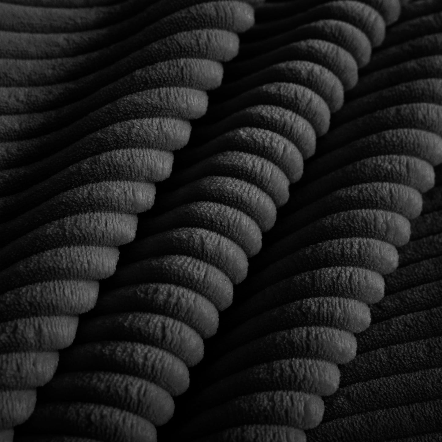 Modular Corduroy Armless Sofa and Plush Pillow