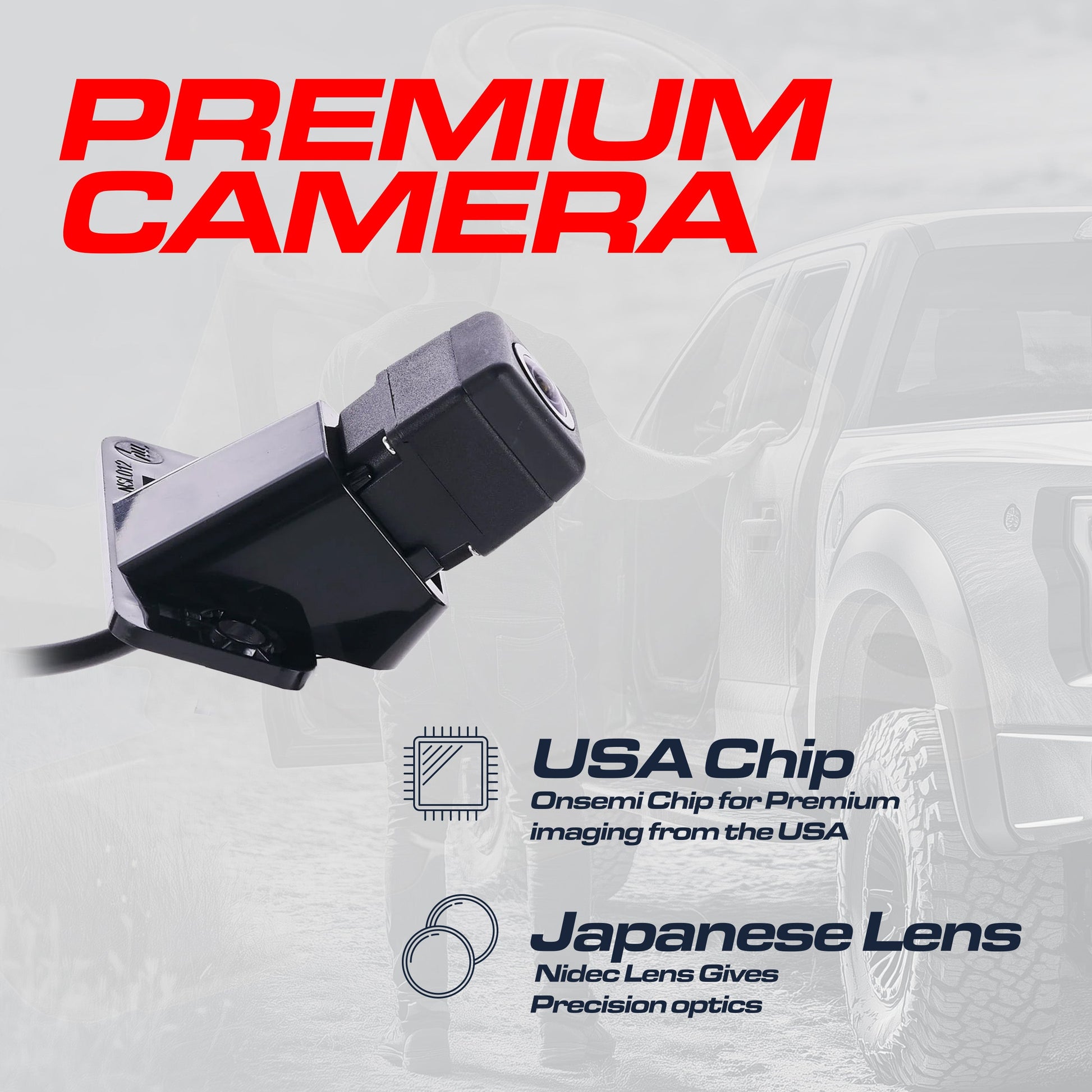 Master Tailgaters Nissan Juke OEM backup camera, black plastic, OE replacement on Tampa Home & Garden Store