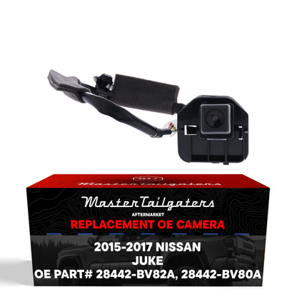 Master Tailgaters OEM backup camera for 2015-2017 Nissan Juke, black with wiring harness on Tampa Home & Garden Store