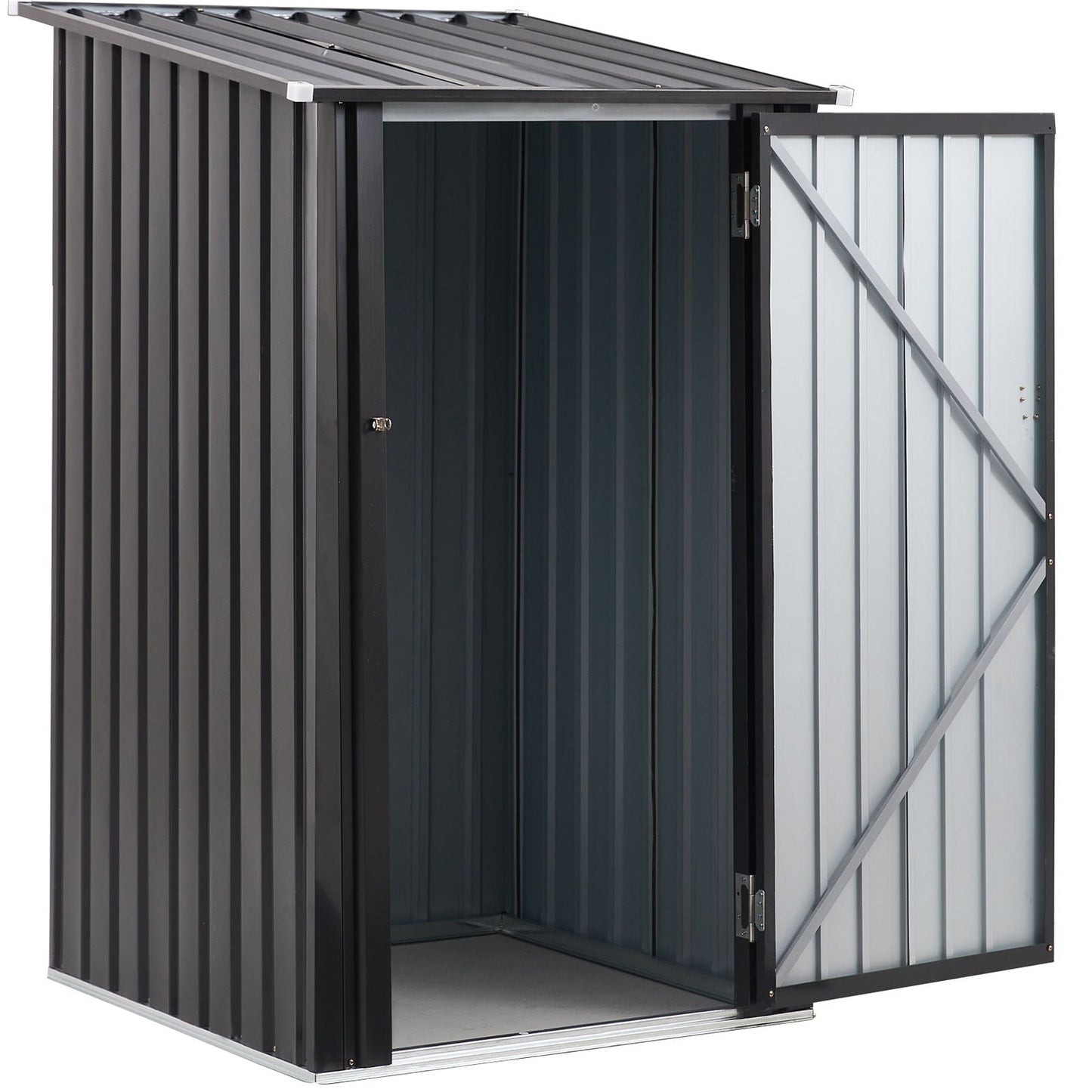 Compact Steel Garden Shed and Outdoor Storage