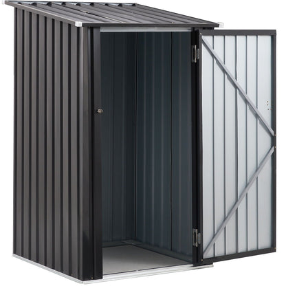 Compact Steel Garden Shed and Outdoor Storage