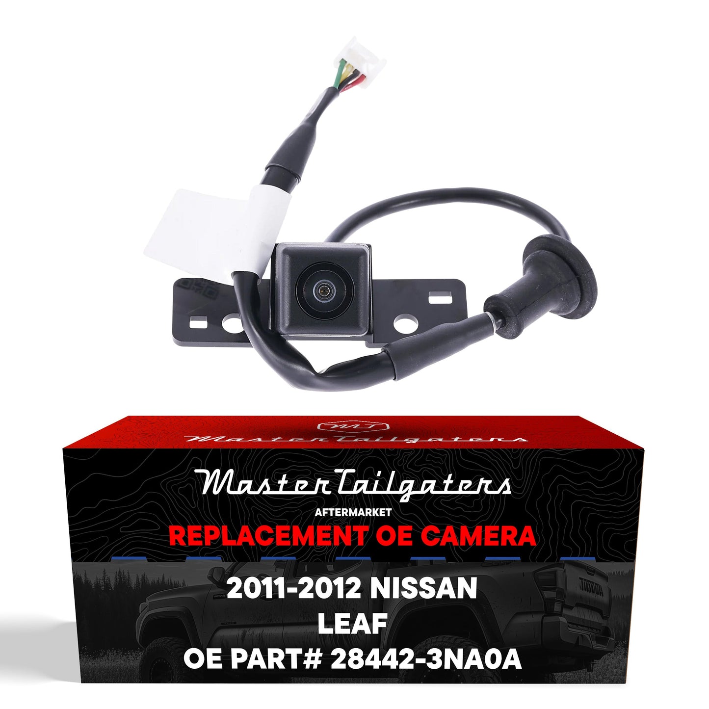 Nissan Leaf 2011-2012 OEM backup camera Master Tailgaters OE 28442-3NA0A with wiring harness on Tampa Home & Garden Store