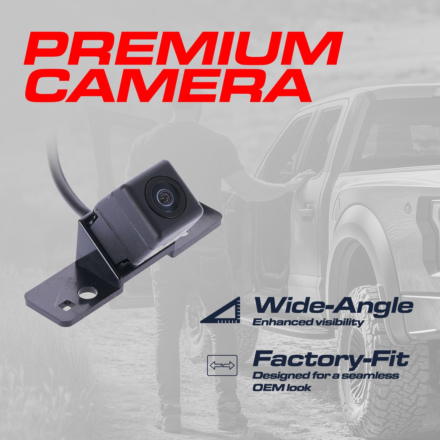 Nissan Leaf OEM backup camera (2011-2012), black housing, OE replacement 28442-3NA0A on Tampa Home & Garden Store