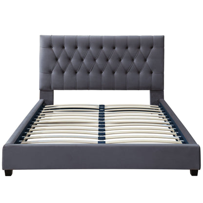 Mid Century Modern and Upholstered Platform Bed