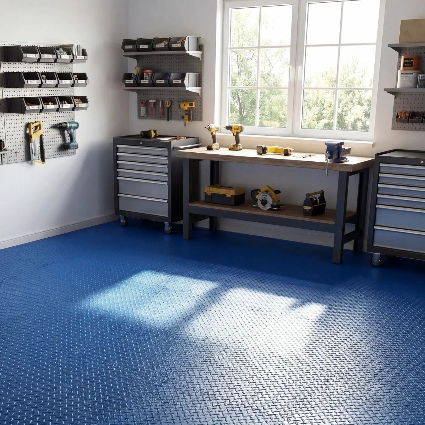 Puzzle Exercise Mats Half Inch Thick 24 Tiles