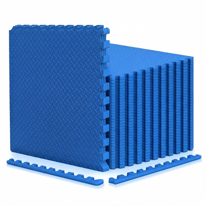 Puzzle Exercise Mats Half Inch Thick 24 Tiles