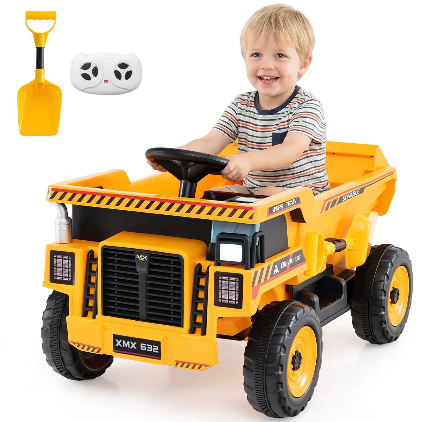 24V Electric Dump Truck Ride On With Remote