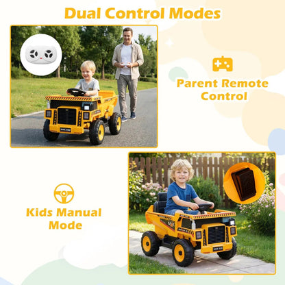 24V Electric Dump Truck Ride On With Remote