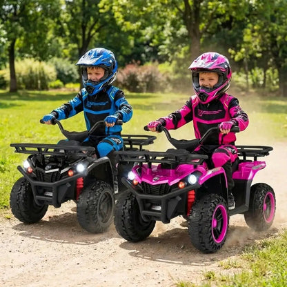 24V Electric Ride on Quad with LED Headlights