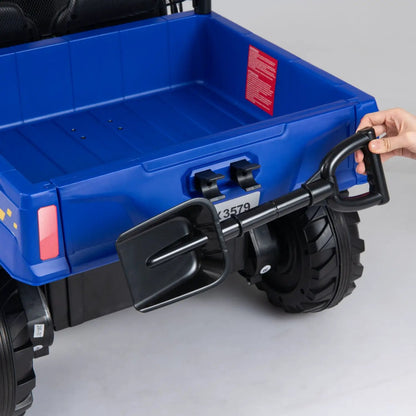 24V Kids Ride-On Dump Truck With Electric Bed