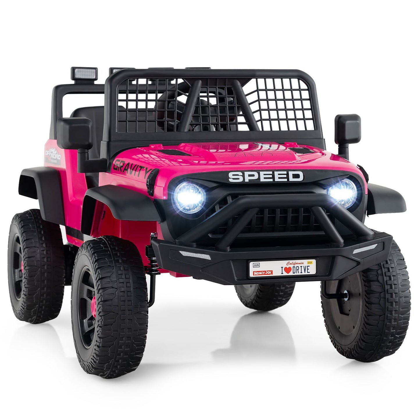 24V Ride On Car for Kids with Parent Remote Control and Music