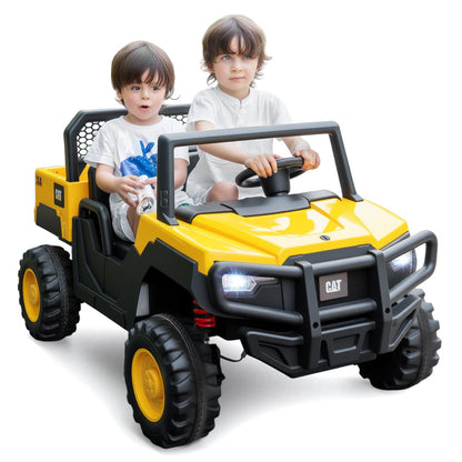 24V Ride On Dump Truck for Kids 2 Seater Remote