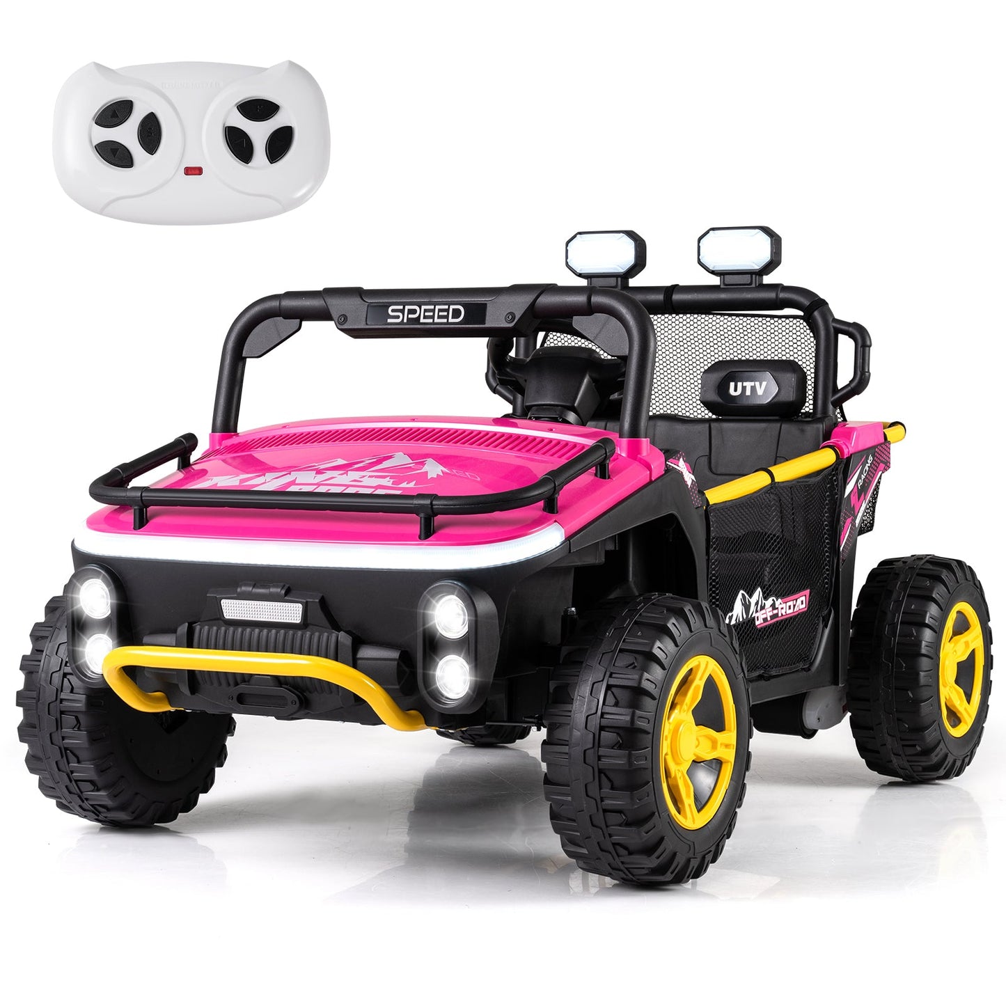 24V Ride on Toy for Kids 2 Seater Ride on Truck Car with Horn Music Story