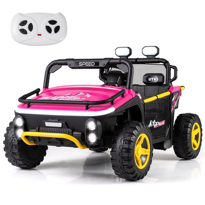 24V Ride on Toy for Kids 2 Seater Ride on Truck Car with Horn Music Story