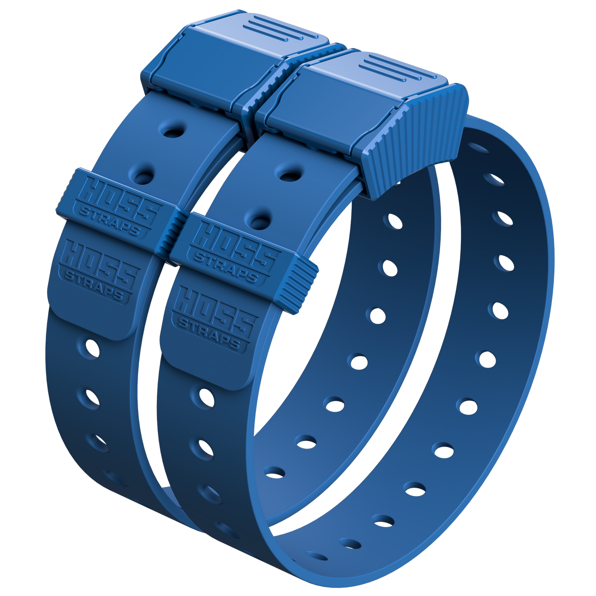 Blue Hoss Straps Gear Straps 24-Inch set of 4 camping straps with ribbed buckles on Tampa Home & Garden Store
