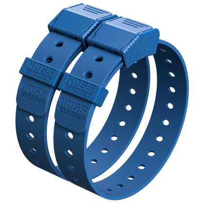 Blue Hoss Straps Gear Straps 24-Inch set of 4 camping straps with ribbed buckles on Tampa Home & Garden Store