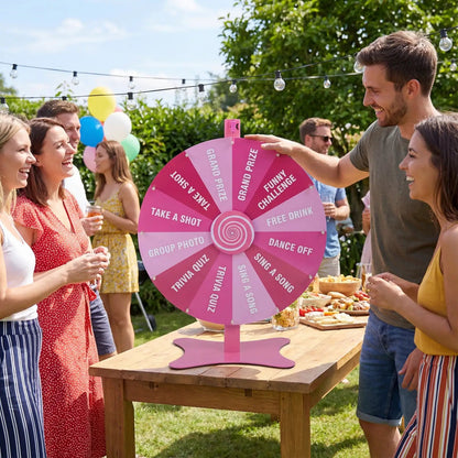 24 Inch Prize Wheel with Blackboard Marker