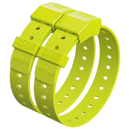 Gear Straps 24-Inch by Hoss Straps, neon yellow camping & hiking straps on Tampa Home & Garden Store