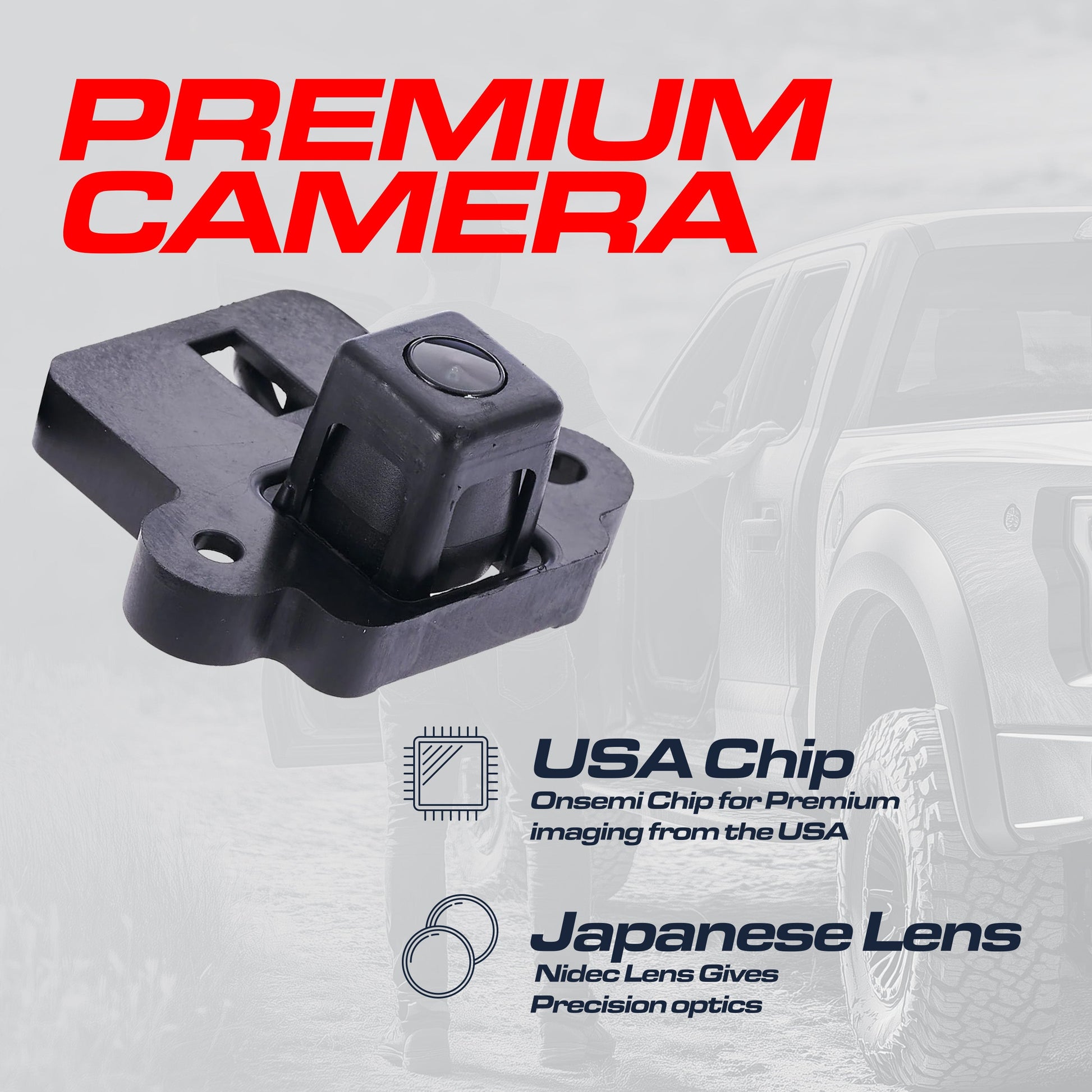 Master Tailgaters backup camera Chevy Avalanche / Escalade EXT 2009-2013, black housing on Tampa Home & Garden Store