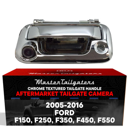 Master Tailgaters chrome tailgate handle with backup camera for Ford F-Series 2005-2016 on Tampa Home & Garden Store