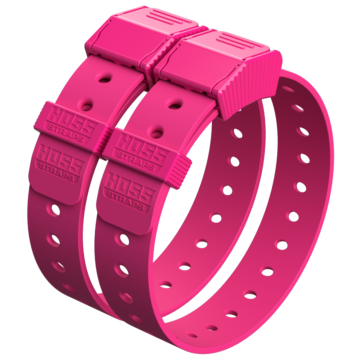 Basic Bucket Strap Pack by Hoss Straps pink; adjustable camping & hiking belt straps on Tampa Home & Garden Store