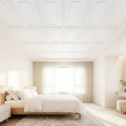 Decorative PVC Ceiling Tiles 24 Lightweight