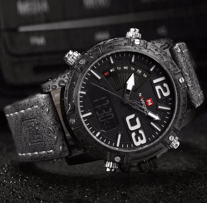 Men's Digital Analog Watch Multifunction
