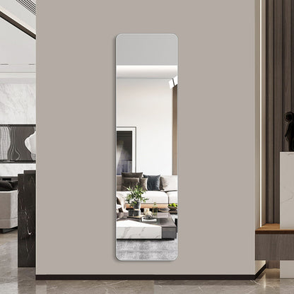 Full Body Round Corner Mirror by HouseOfZazla, wall mirror with rounded corners slim frame on Tampa Home & Garden Store