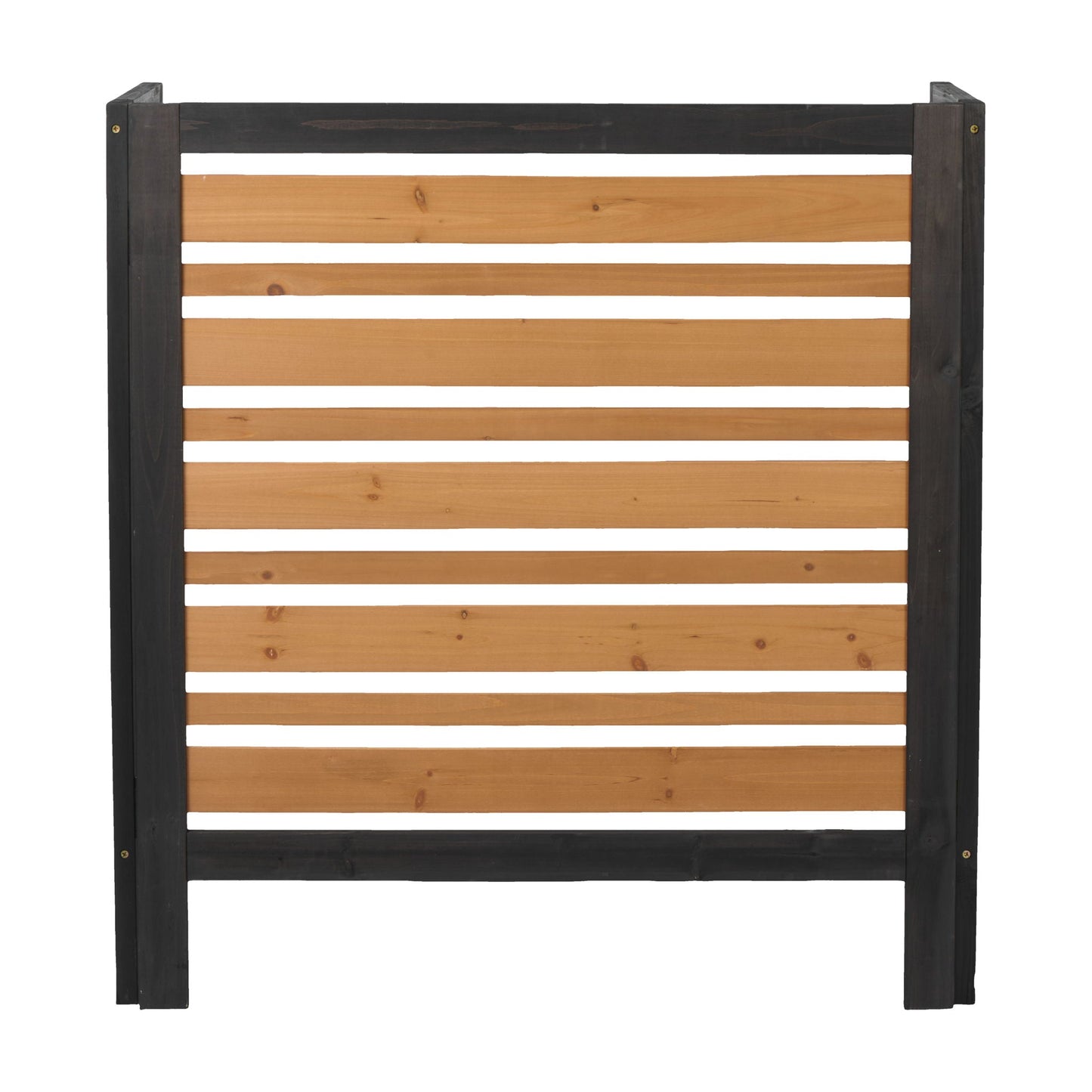 Premium Solid Wood Ac Screen for a Private Patio