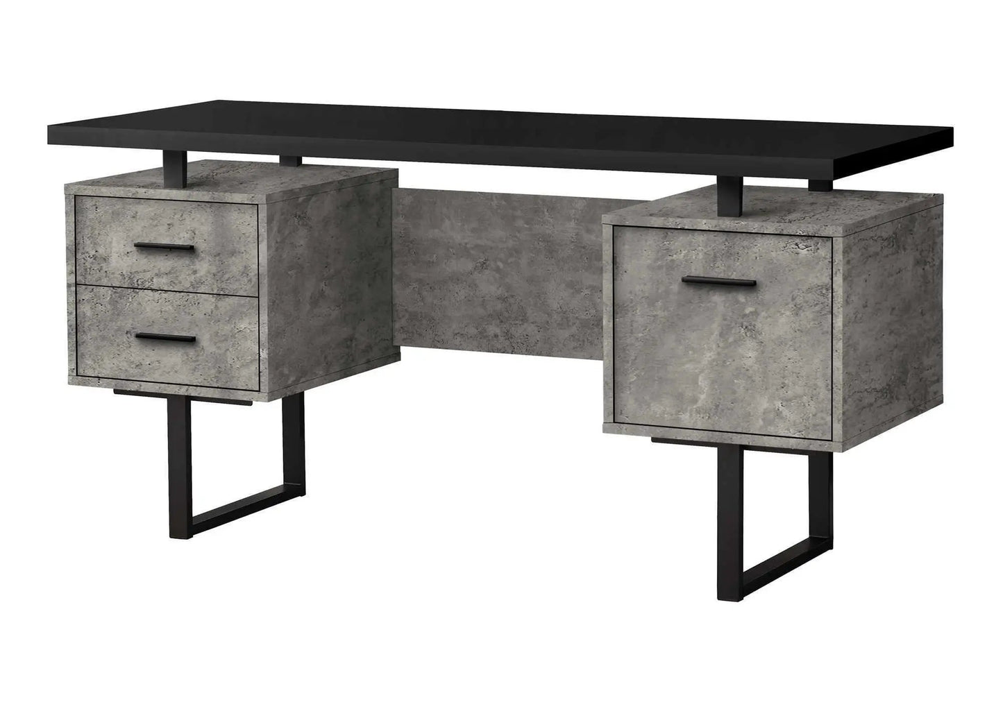 60 Inch Computer Desk For Home Office Drawers
