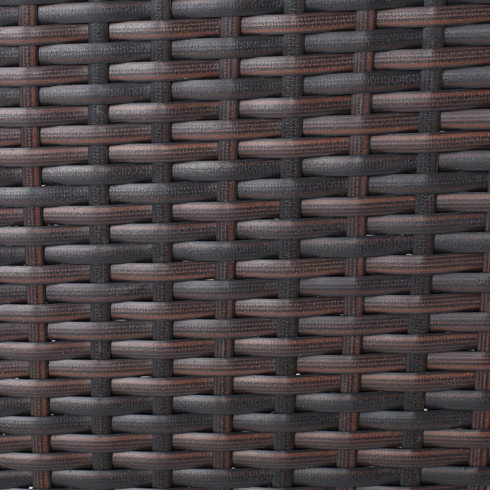 Rattan Flower Pot brown woven texture close-up by HouseOfZazla on Tampa Home & Garden Store