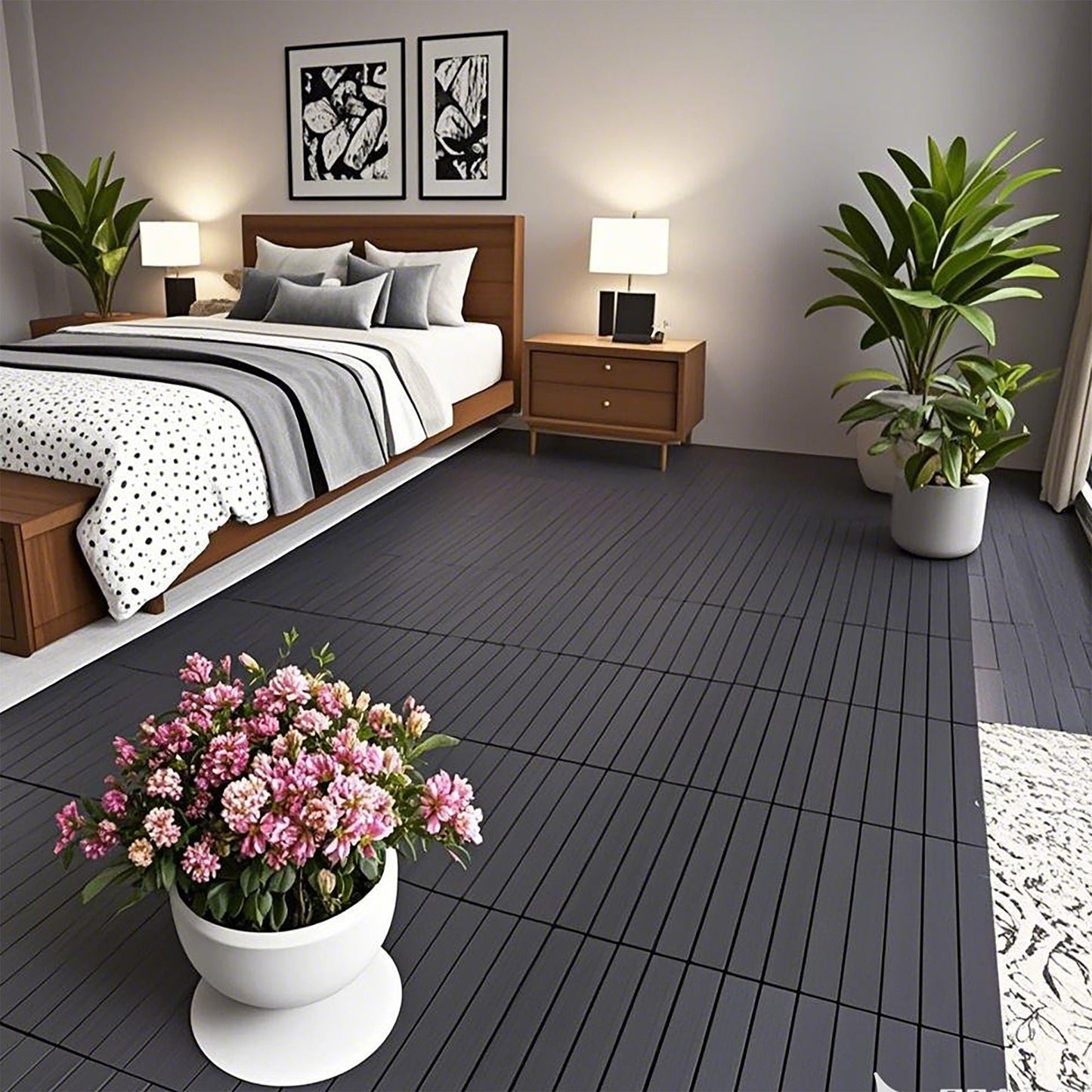 Interlocking Decking Tiles For Indoor and Outdoor