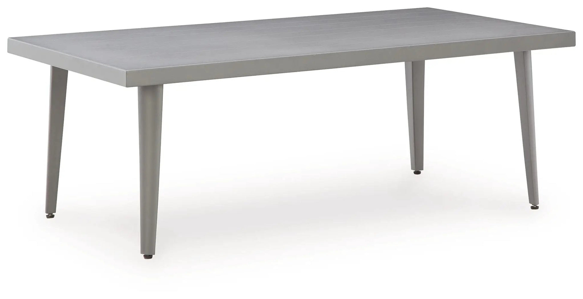 Gali outdoor table, gray finish, from the 4-piece outdoor set on Tampa Home & Garden Store