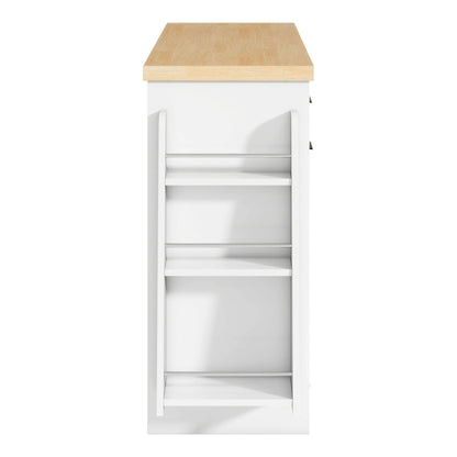 Kitchen Sideboard and Cabinet with Spice Rack