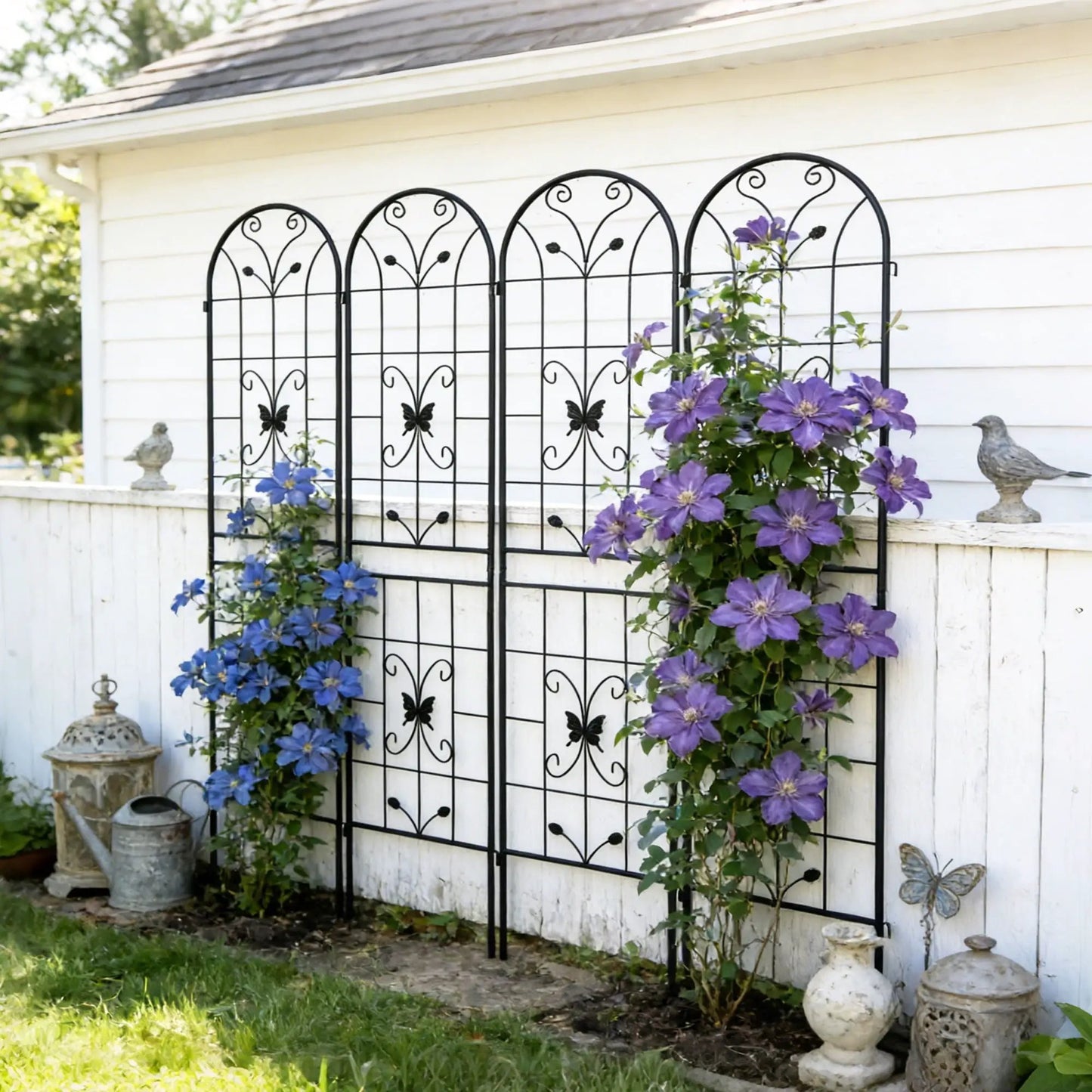 Garden Metal Trellis for Climbing Plants