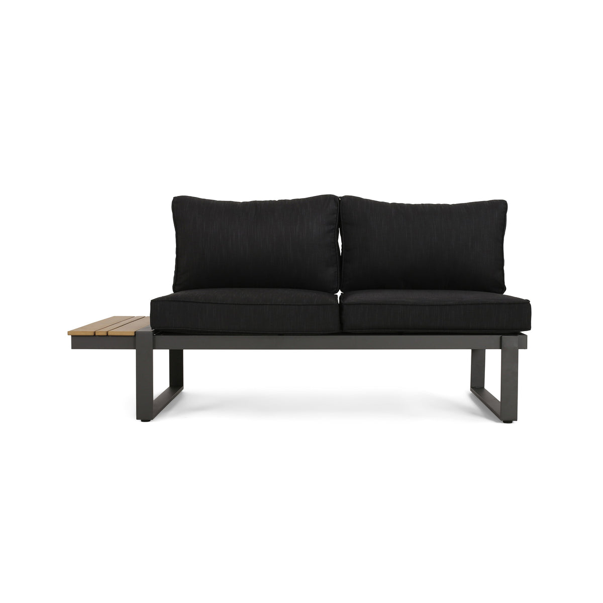 Sterling Outdoor Left Arm And Aluminum Sofa