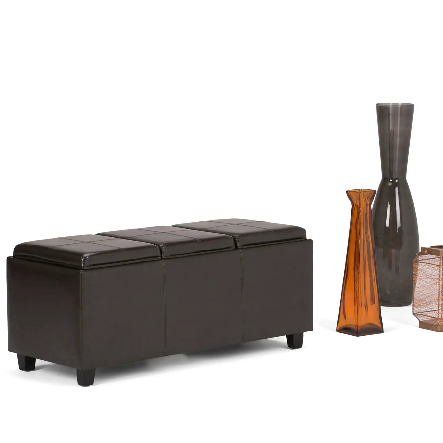 Avalon Multi Functional Storage Ottoman Trays