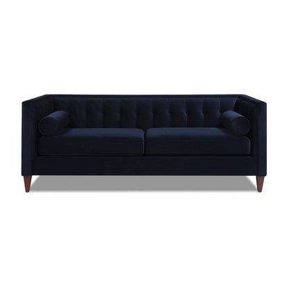 Modern Tuxedo Tufted Sofa With Comfort Support