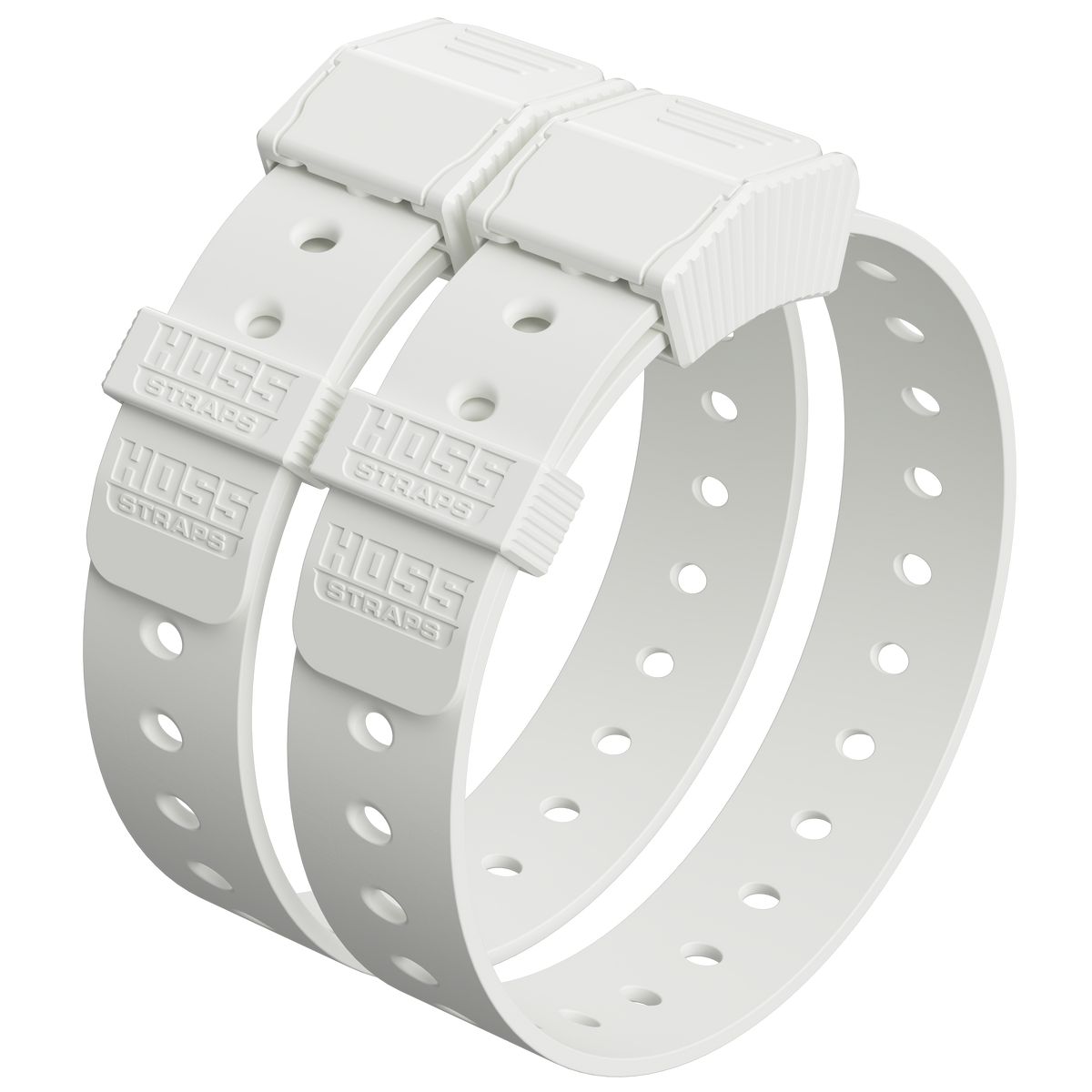 Gear Straps 24-Inch set of three in white nylon with Hoss Straps branding on Tampa Home & Garden Store