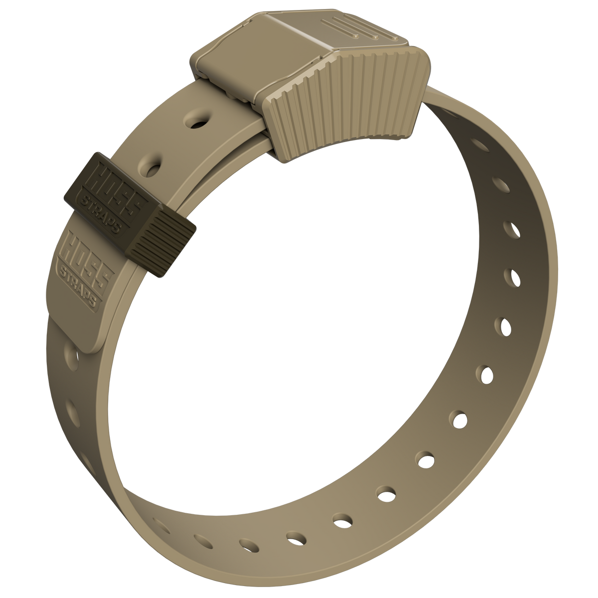 Hoss Straps Gear Straps 24-Inch tan with rugged ribbed buckle for camping & hiking on Tampa Home & Garden Store