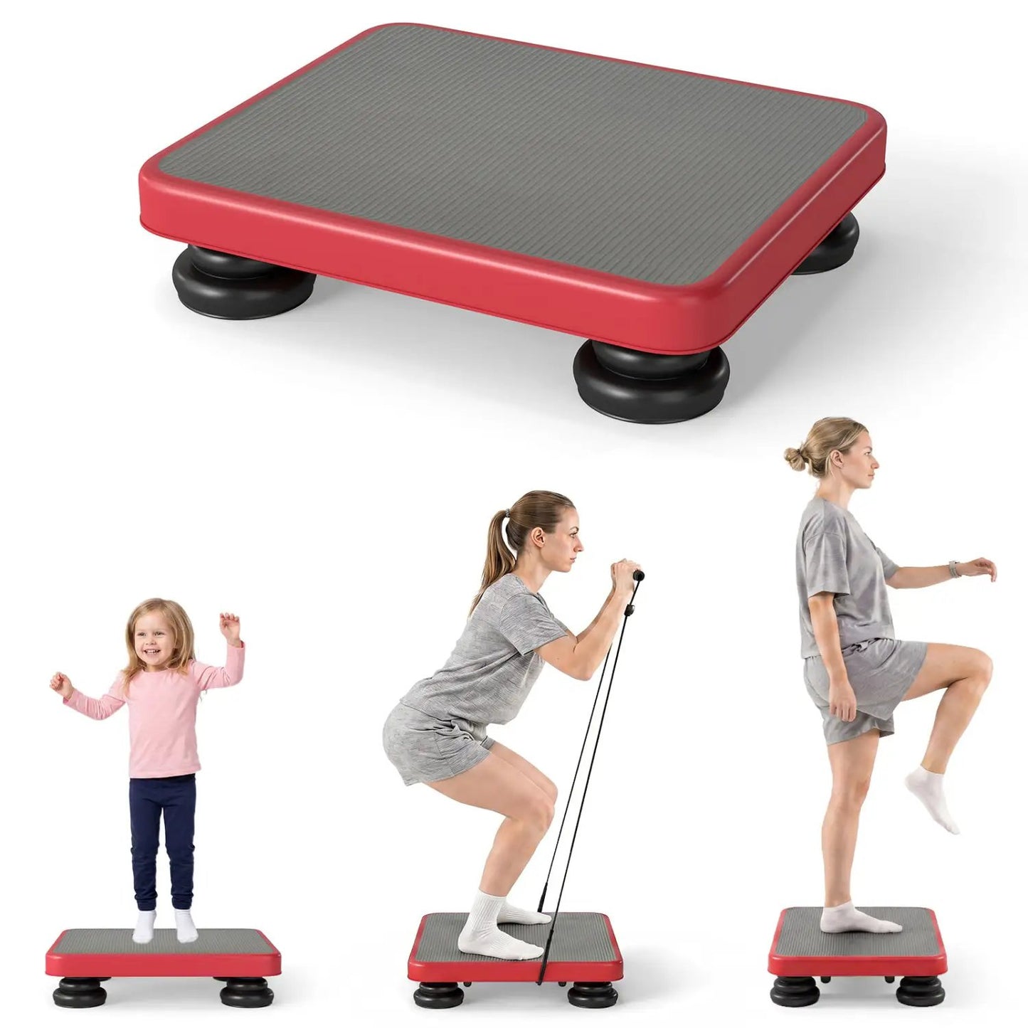 Kids Rebounder Bouncing Board 24x20 with Ropes