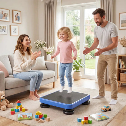 Kids Rebounder Bouncing Board 24x20 with Ropes