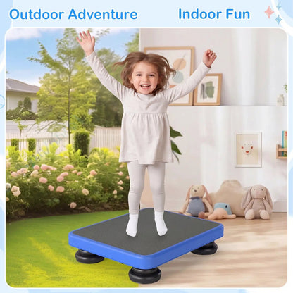 Kids Rebounder Bouncing Board 24x20 with Ropes