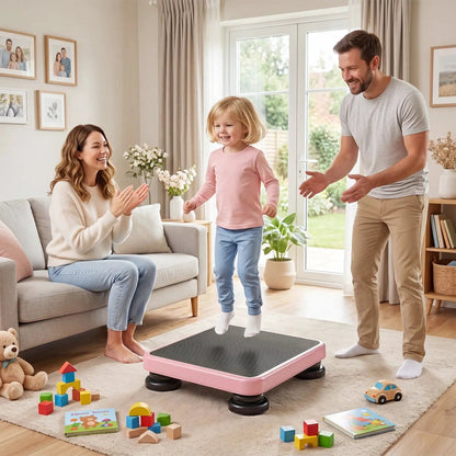 Kids Rebounder Bouncing Board 24x20 with Ropes