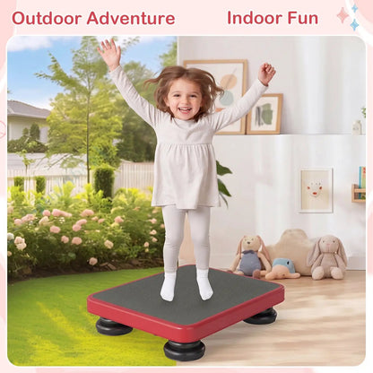 Kids Rebounder Bouncing Board 24x20 with Ropes