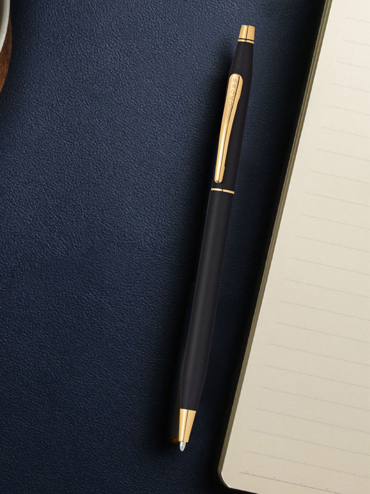 Cross Classic Century black ballpoint pen with gold clip on Tampa Home & Garden Store