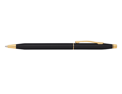 Classic Century black ballpoint pen by A.T. Cross with gold trim and clip on Tampa Home & Garden Store