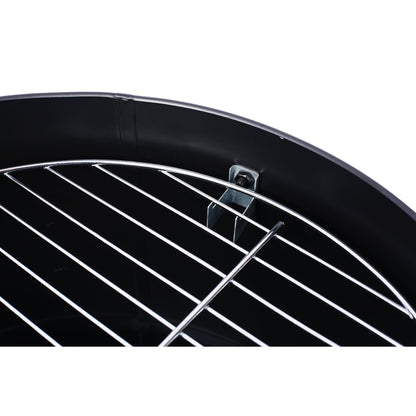 A Portable Charcoal Smoker and Grill for Outdoors